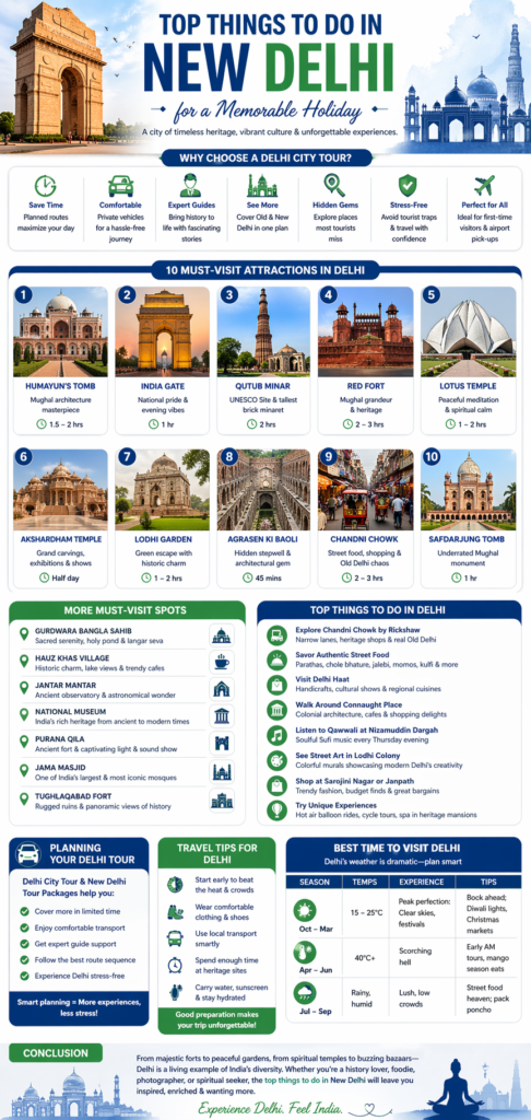 Top things to do in new delhi