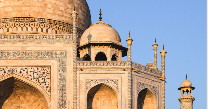 Sunset Taj Mahal