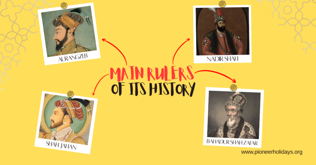 main rulers of its history
