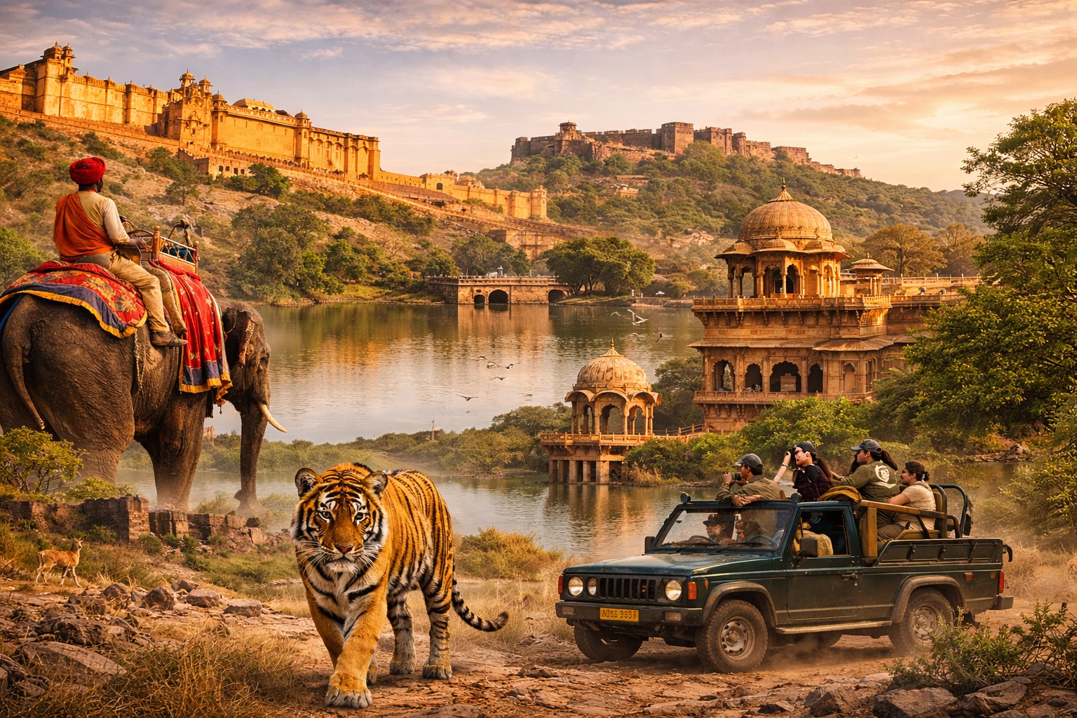 Rajasthan Heritage & Wildlife Tour - 12 Days