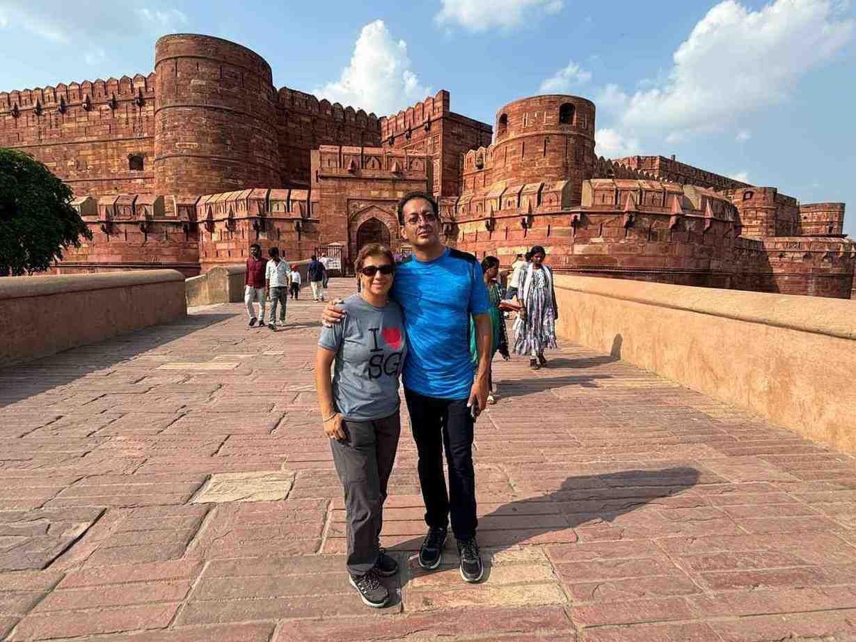 Agra Fort Outside