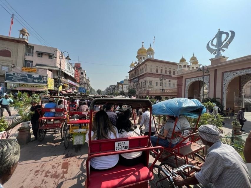 Rickshaw Ride in Old Delhi
